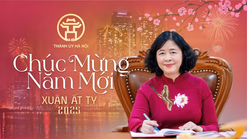 Đồng chí Bùi Thị Minh Hoài, Ủy viên Bộ Chính trị, Bí thư Thành ủy Hà Nội, Trưởng đoàn đại biểu Quốc hội thành phố Hà Nội. (Ảnh: TIẾN TUẤN)
