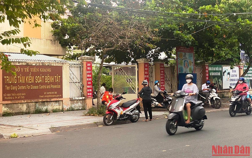 Trụ sở CDC Tiền Giang.