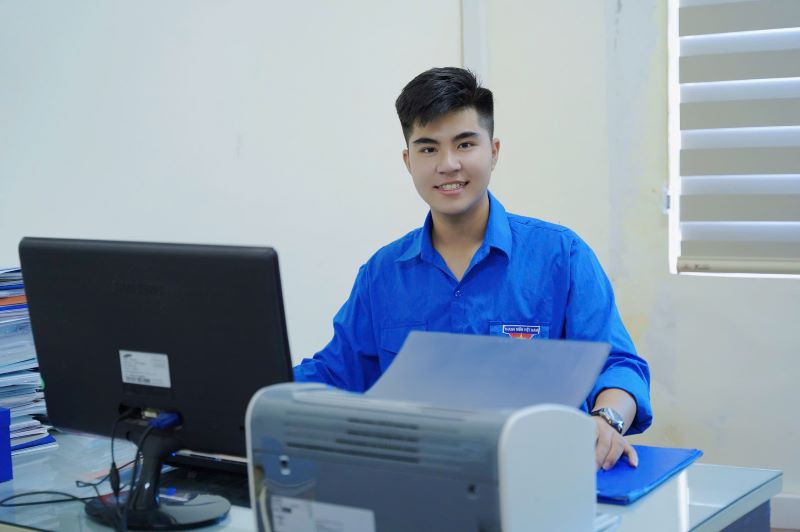 Chử Tuấn Ninh là một thanh niên tích cực trong hoạt động của nhà trường và công tác Đoàn tại địa phương.