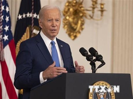 Tổng thống Mỹ Joe Biden. (Ảnh: THX/TTXVN)