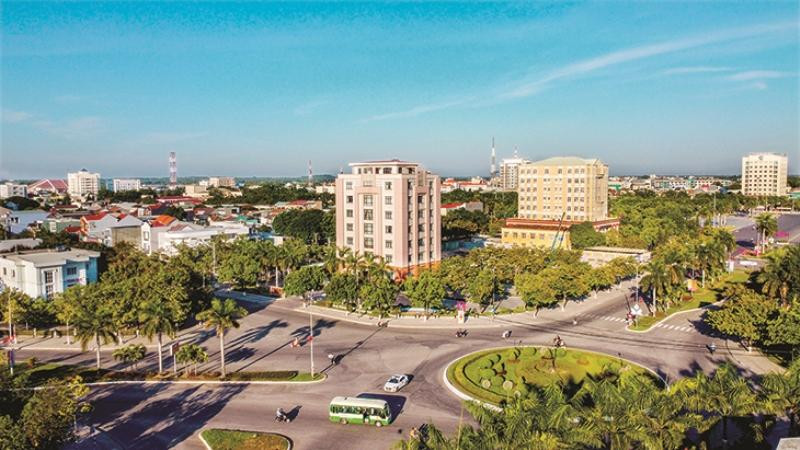 Một góc thành phố Tam Kỳ hiện nay.