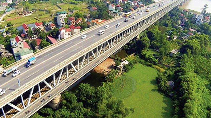 Cầu Thăng Long. (Ảnh minh họa)