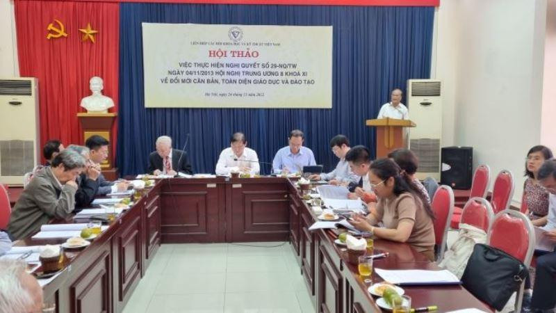 Quang cảnh hội thảo.