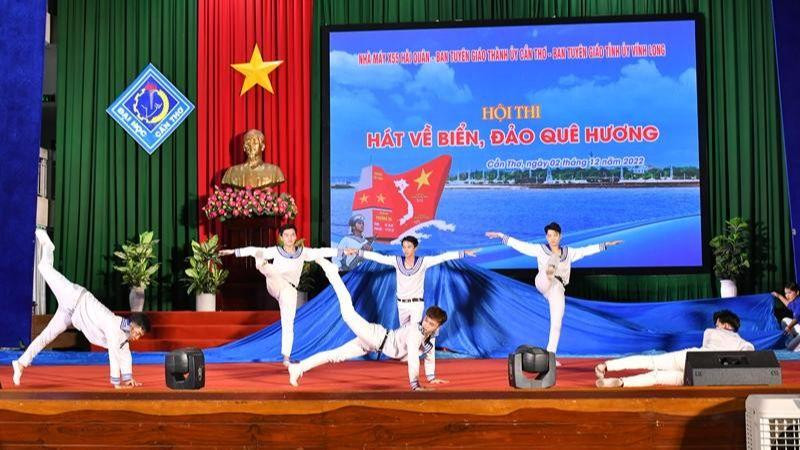 Tiết mục dự thi của Ban Tuyên giáo Thành ủy Cần Thơ.