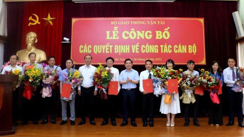 Bộ Giao thông vận tải kiện toàn tổ chức bộ máy nhân sự