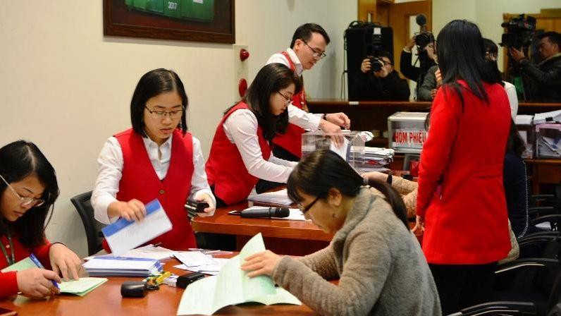 Một phiên đấu giá tại HNX. (Ảnh minh họa)
