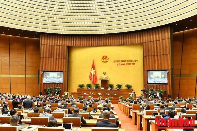 Quang cảnh Kỳ họp thứ 4, Quốc hội khóa XV.