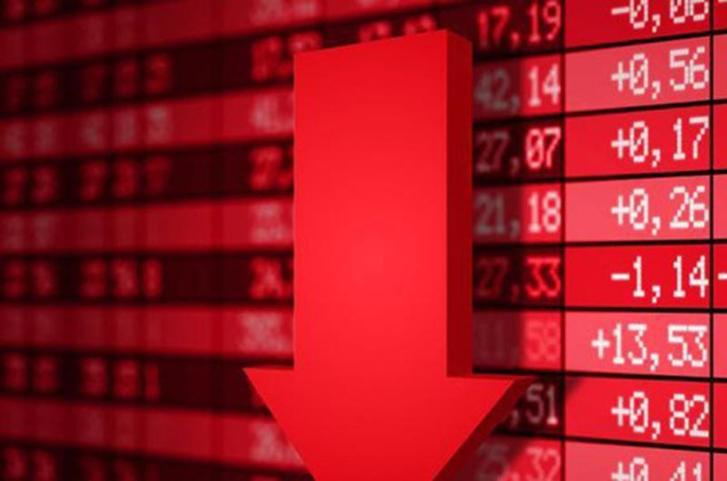 Chìm trong sắc đỏ, VN-Index giảm hơn 34 điểm