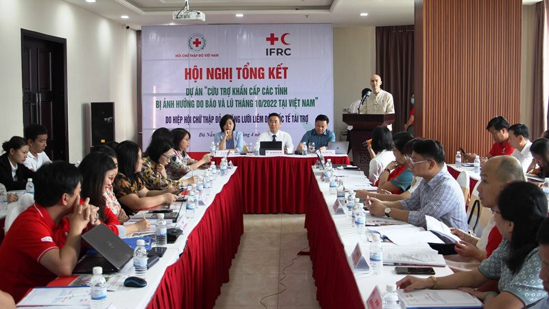 Hội nghị Tổng kết các dự án cứu trợ. 