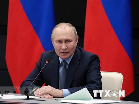 Tổng thống Nga Vladimir Putin. (Ảnh: AFP/TTXVN)