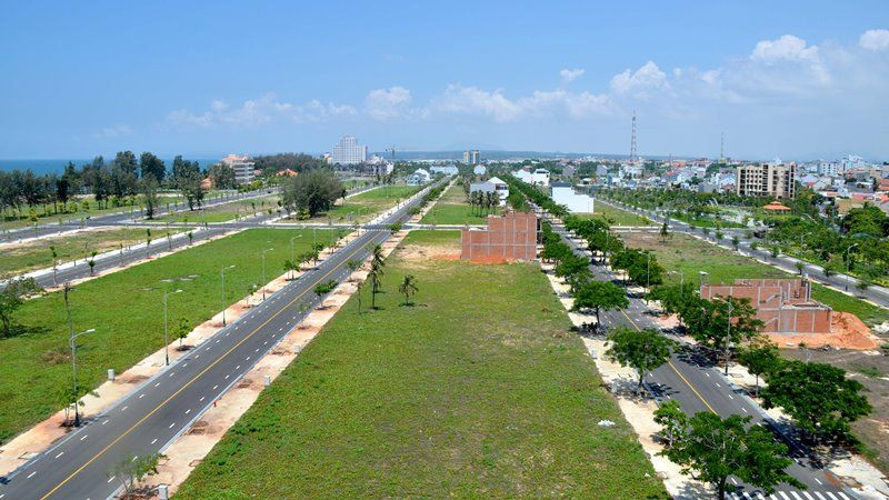 Một góc Khu đô thị du lịch phố biển Phan Thiết.