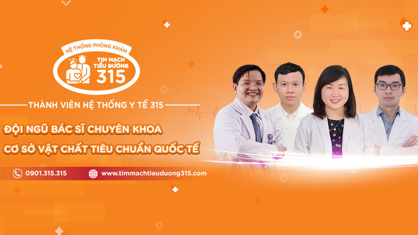 Hệ thống Y Tế Tim Mạch - Tiểu Đường 315 nơi chăm sóc sức khỏe toàn diện cho mọi người. Tại đây có đội ngũ Bác sĩ chuyên khoa giàu kinh nghiệm đến từ các Bệnh viện hàng đầu, cung cấp dịch vụ chăm sóc sức khỏe toàn diện đạt chuẩn Quốc tế.