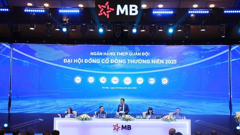 Ngân hàng thương mại cổ phần Quân đội (MB) tổ chức Đại hội đồng cổ đông thường niên năm 2025.