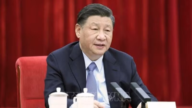 Tổng Bí thư, Chủ tịch Trung Quốc Tập Cận Bình. (Ảnh tư liệu: THX/TTXVN)