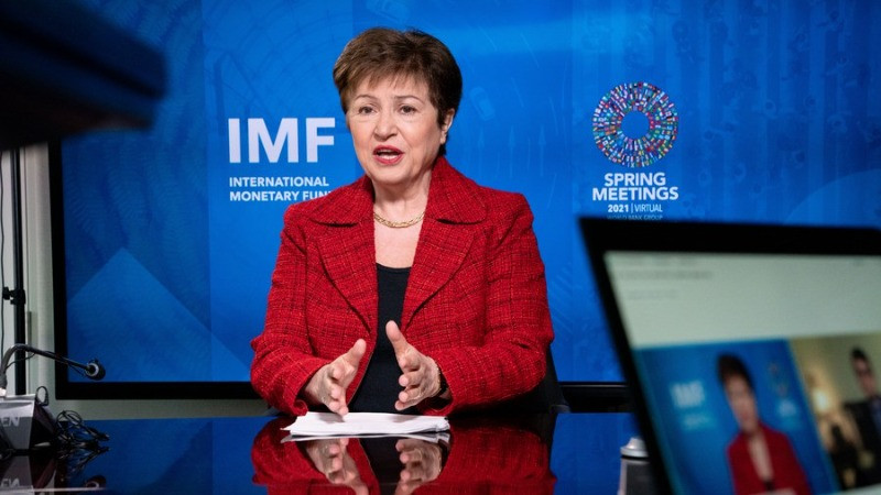 Tổng Giám đốc IMF Kristalina Georgieva. (Ảnh: XINHUA)