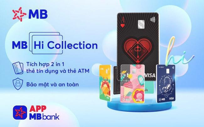 Dòng thẻ MB Hi Collection đặc biệt thu hút gen Z