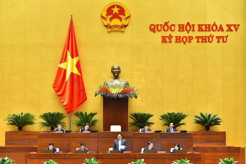 [Ảnh] Thủ tướng Chính phủ Phạm Minh Chính trả lời chất vấn tại Kỳ họp thứ tư, Quốc hội khóa XV