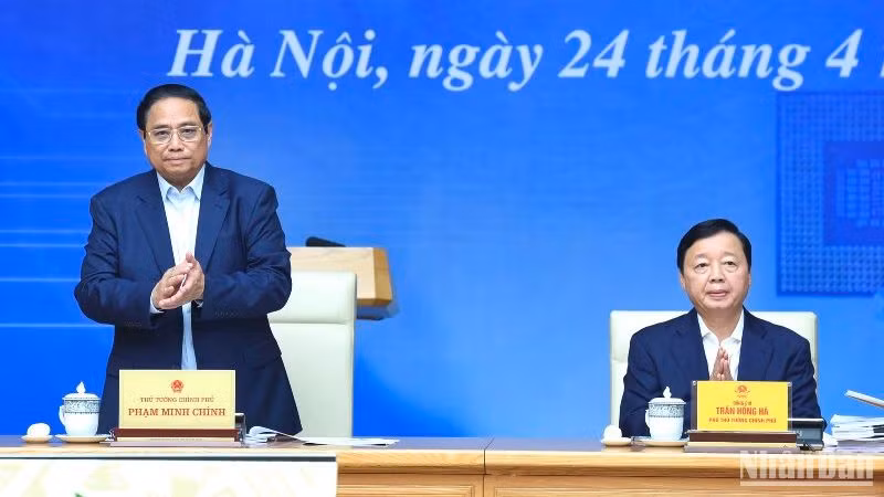 Thủ tướng Phạm Minh Chính chủ trì Hội nghị.