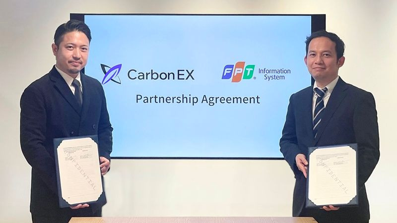 FPT IS hợp tác Carbon EX thúc đẩy dự án tín chỉ carbon đạt chuẩn quốc tế.