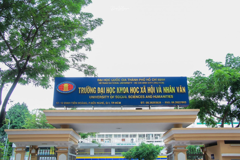 Năm 2022, Trường Đại học Khoa học xã hội và Nhân văn (Đại học Quốc gia TP Hồ Chí Minh) mở nhiều ngành khi chưa đủ điều kiện tự chủ. (Ảnh: FB nhà trường)