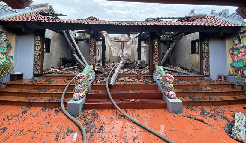 Hiện trường vụ cháy