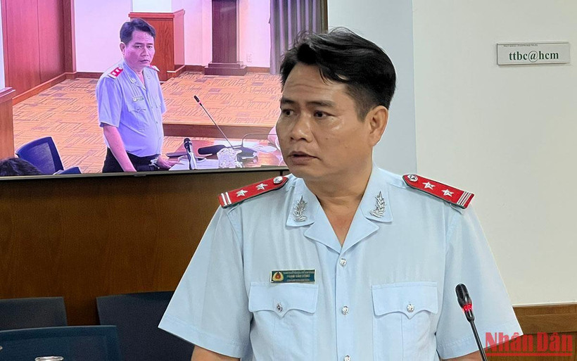 Ông Phạm Văn Dũng, Chánh Thanh tra Sở Văn hóa và Thể thao Thành phố Hồ Chí Minh thông tin về sự việc.