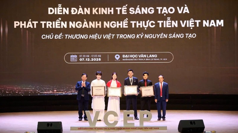 VCEP Awards 2025 tôn vinh những gương mặt tiêu biểu dựa trên bốn tiêu chí: sáng tạo; tác động xã hội; giá trị văn hóa; sức lan tỏa. (Ảnh: BTC)