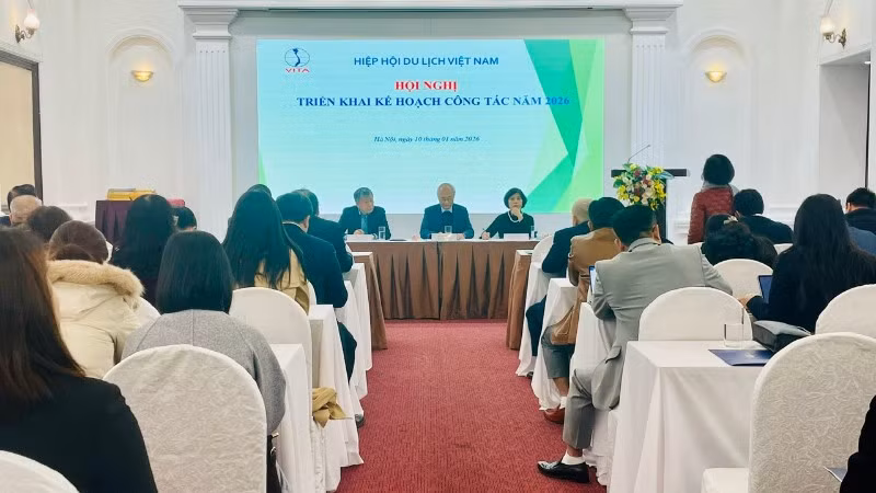 Hiệp hội Du lịch Việt Nam tổ chức Hội nghị triển khai kế hoạch công tác năm 2026. 