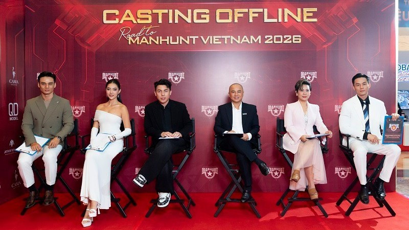 Các giám khảo của Manhunt Vietnam 2025. (Ảnh: Ban tổ chức)