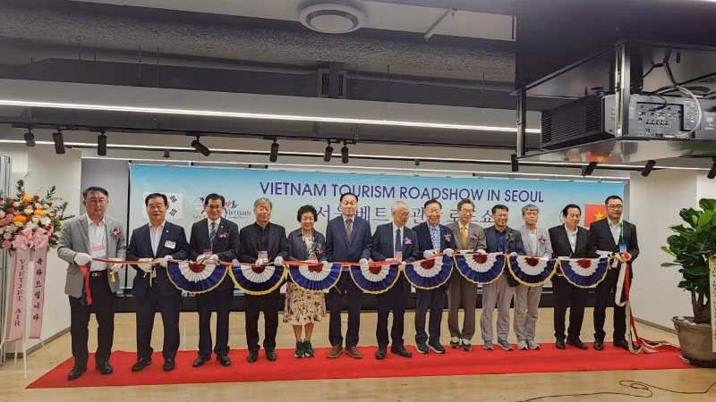 Khai trương Văn phòng Xúc tiến du lịch Việt Nam tại Hàn Quốc. (Ảnh: VITA)