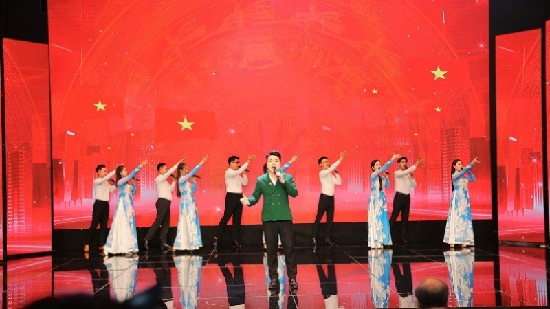Một số ca khúc tiêu biểu tham gia cuộc vận động đã được công diễn tại Lễ trao giải. (Ảnh: BTC)
