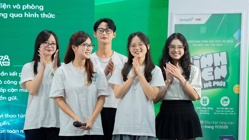 “Sinh viên thế hệ mới” 2025 trở lại với format kịch tính, hấp dẫn hơn. (Ảnh: VTV)