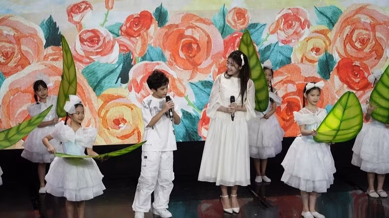 Hệ chương trình được triển khai như một hệ sinh thái truyền thông thống nhất, hướng tới mục tiêu “Vì một Việt Nam khỏe mạnh-Vì tầm vóc Việt”. (Ảnh: VTV)