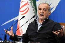 Tổng thống Iran Masoud Pezeshkian. (Ảnh: XINHUA)