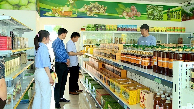 Thành phố Lai Châu hỗ trợ người dân quảng bá, xây dựng các điểm giới thiệu và bán sản phẩm. z6657143483634-4eb120ec11d027b2f726de00f69f02cb-815.jpg