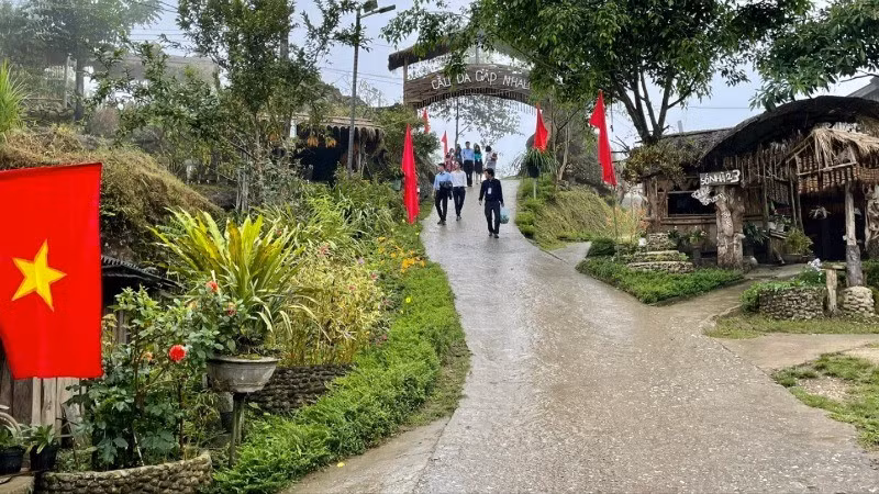 Mô hình tiêu biểu về du lịch cộng đồng bản Lao Chải 1, xã Khun Há.