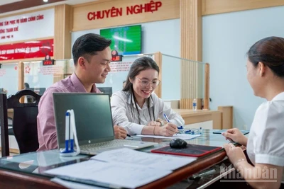 Giả định đăng ký kết hôn tại Trung tâm phục vụ hành chính công phường Thanh Khê.