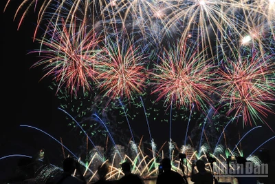 Màn trình diễn của đội Việt Nam trong đêm chung kết DIFF 2025.