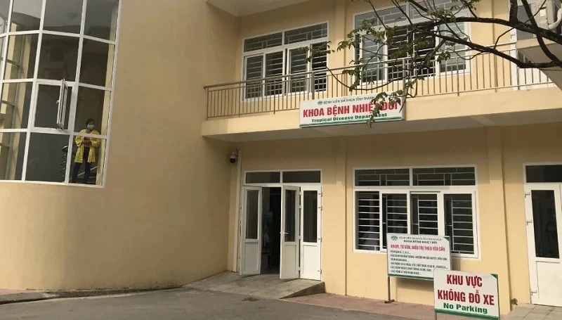 Khoa bệnh nhiệt đới tại Bệnh viện đa khoa tỉnh Thanh Hóa.
