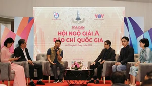 Tọa đàm Hội ngộ Giải A Báo chí quốc gia, năm 2023.