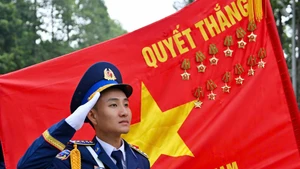 Video trực tiếp buổi tổng hợp luyện diễu binh mừng Quốc khánh 2/9