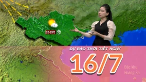 Video] Dự báo thời tiết ngày 16/7/2025: Xuất hiện điểm nắng nóng gay gắt tại Trung Bộ