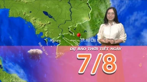 [Video] Dự báo thời tiết ngày 7/8/2025: Trung Bộ duy trì tình trạng nắng nóng