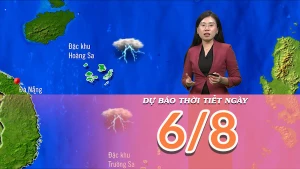 [Video] Dự báo thời tiết ngày 6/8/2025: Nắng nóng chấm dứt tại Bắc Bộ