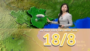 [Video] Dự báo thời tiết đêm nay và ngày mai 18/8/2025: Áp thấp nhiệt đới trên biển