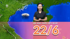[Video] Dự báo thời tiết ngày 22/6/2025: Trung Bộ nắng nóng thu hẹp