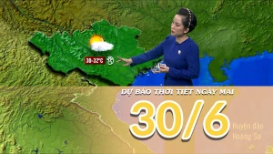 [Video] Dự báo thời tiết đêm nay và ngày mai 30/6/2025: Mưa lớn vẫn tiếp diễn tại Bắc Bộ