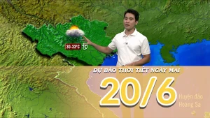 [Video] Dự báo thời tiết đêm nay và ngày mai 20/6/2025: Nắng nóng diện rộng tại Trung Bộ - Tây Nguyên
