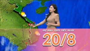 [Video] Dự báo thời tiết ngày 20/8/2025: Bắc Bộ mưa giảm