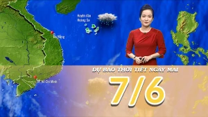 [Video] Dự báo thời tiết đêm nay và ngày mai 7/6/2025: Nắng nóng xuất hiện tại Trung Bộ